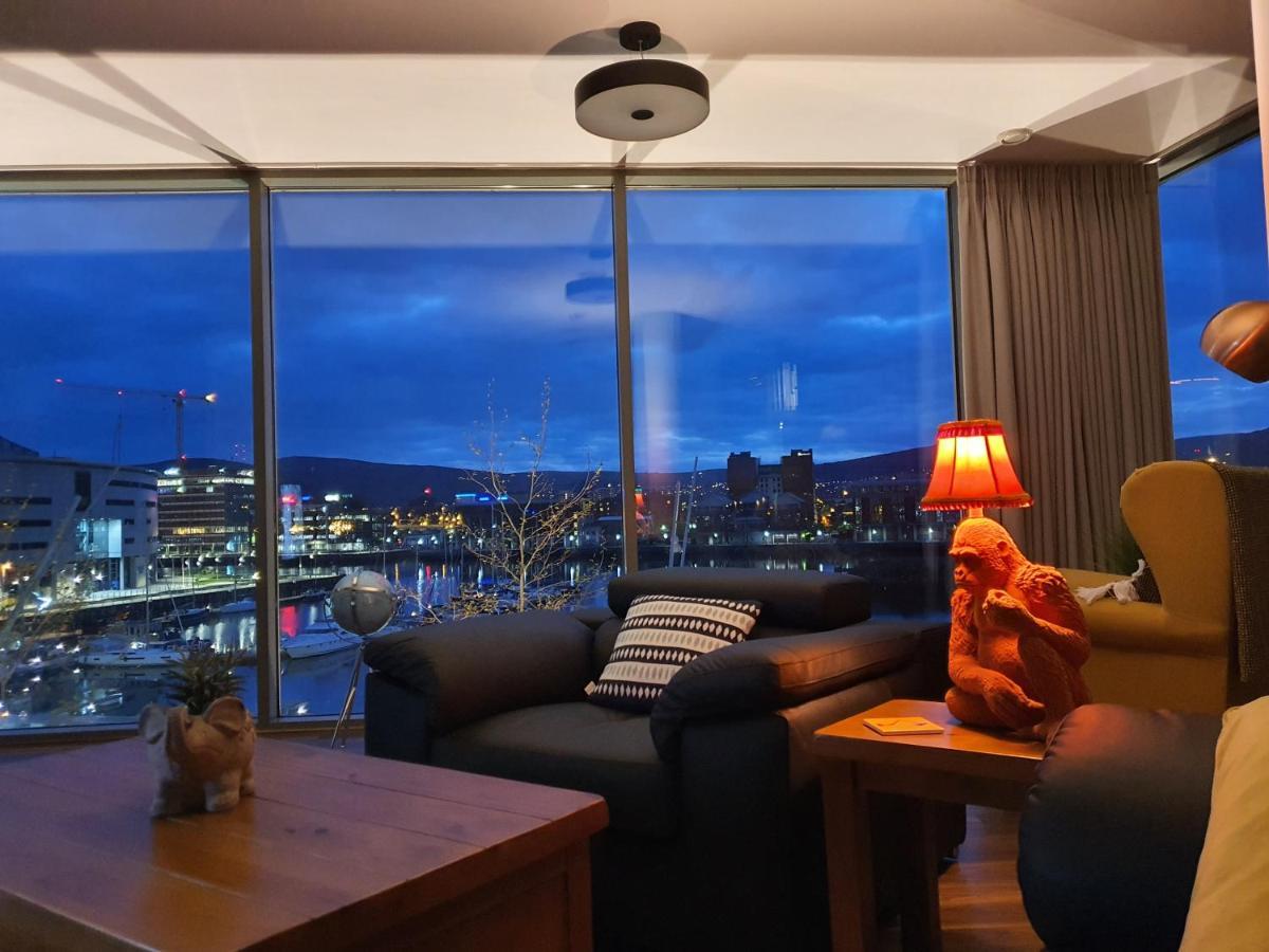 بلفاست Luxury Apartment Marina Views At Titanic Quarter المظهر الخارجي الصورة