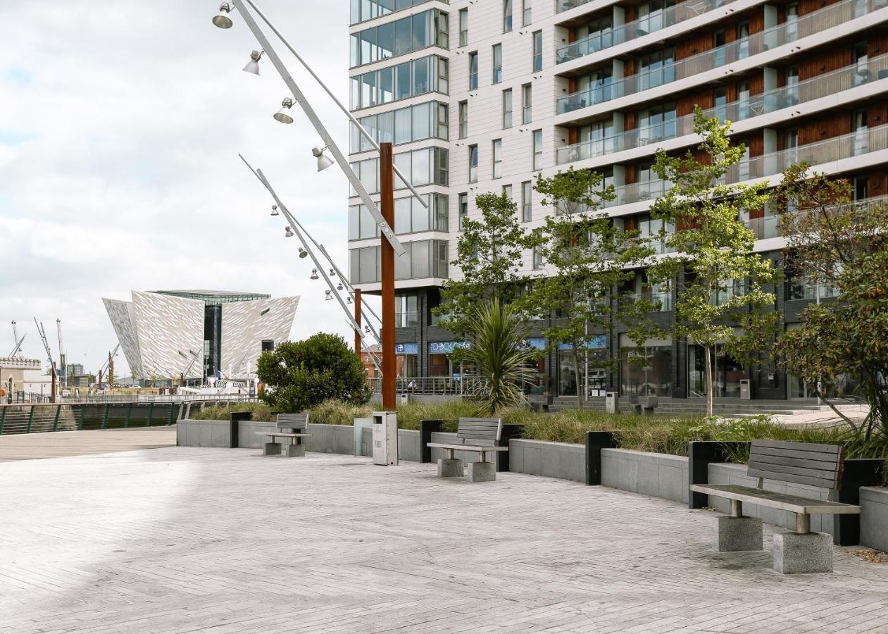 بلفاست Luxury Apartment Marina Views At Titanic Quarter المظهر الخارجي الصورة